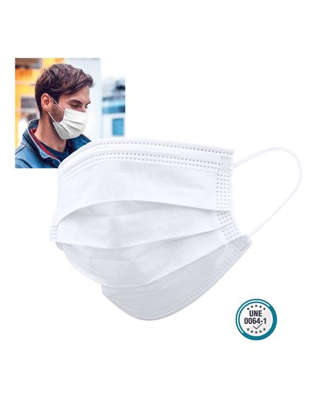 MASCARILLA HIGIENICA 3 CAPAS "QUIRURGICA" UD