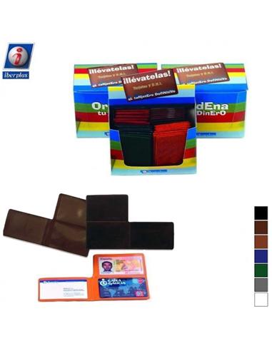 TARJETERO IBERPLAS 107890 3 FUNDAS 90x55mm