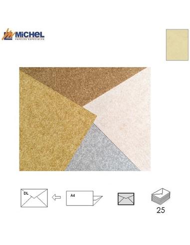 SOBRE MICHEL PIEL ELEFANTE 110x220mm 110GR HUESO