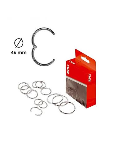 ANILLA METALICA ARTICULADA APLI 46mm 10ud