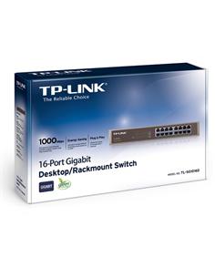 SWITCH TP-LINK 16P 10/100/1000 MBPS (TL-SG1016D)