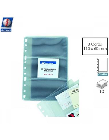 RECAMBIO TARJETERO IBERPLAS TC 440N1 10 FUNDAS