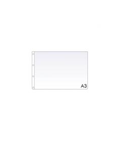 FUNDA GAMMA A3 APAISADA 4 TALADROS 2423F