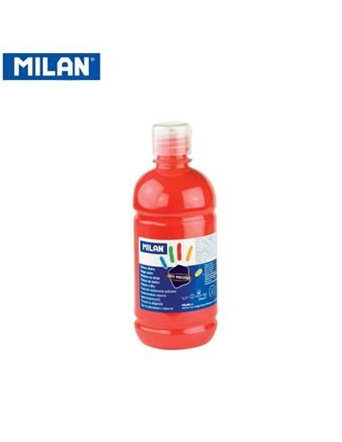 PINTURA DEDOS MILAN 500gr ROJO