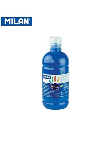 PINTURA DEDOS MILAN 500gr AZUL CYAN