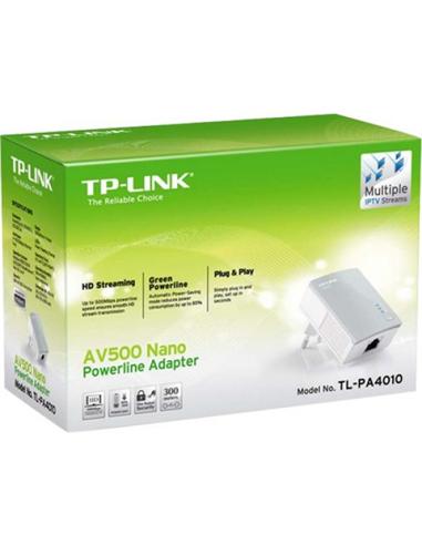 ADAPTADOR RED TP-LINK POWERLINE AV500 500 MBPS