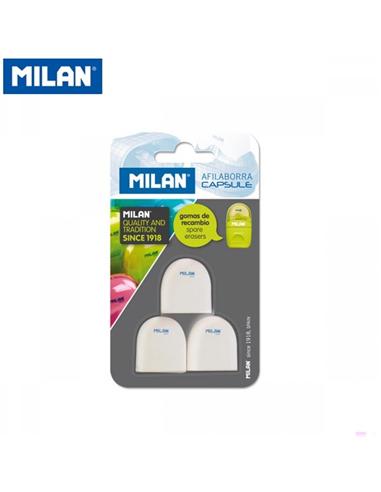GOMA DE BORRAR MILAN CAPSULE RECAMBIO 3ud
