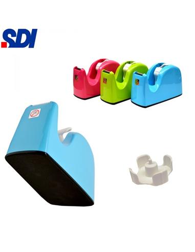 PORTA CINTA ADHESIVA SDI ROLLO 33-66m COLORES