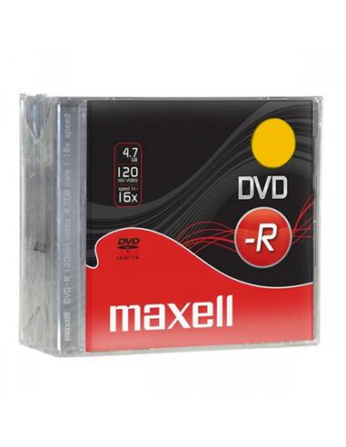 DVD-R MAXELL 4.7 GB 120 MIN. x16 RECORDABLE