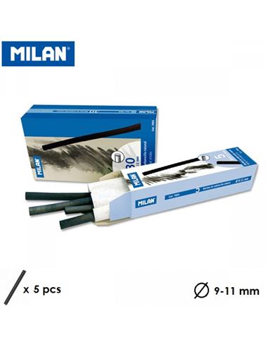 CARBONCILLO NATURAL MILAN 9-11mm 5ud