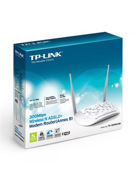 ROUTER TP-LINK WLAN-MODEM ADSL2+, ANNEXB  300 MBPS