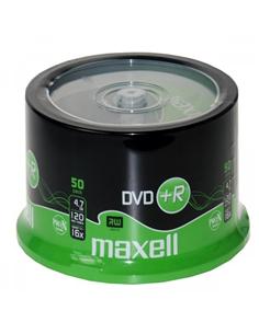 DVD+R MAXELL 4.7 GB 120 MIN. SPINDLE BOTE 50 UDS