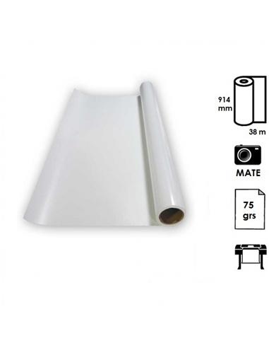 ROLLO PLOTTER PHOTO MATE A0 914mmx38m 75GR