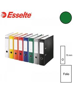 ARCHIVADOR ESSELTE T.FOLIO LOMO ANCHO VERDE