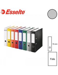 ARCHIVADOR ESSELTE T.FOLIO LOMO ANCHO GRIS