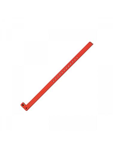 PULSERA VINILO NARROW MOD.430P RED 16 (UNIDAD)