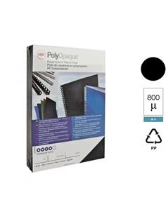PORTADA POLIPROPILENO GBC A4 800 MCS NEGRO