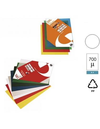 PORTADA POLIPROPILENO GRAFOPLAS A4 700 MCS BLANCO