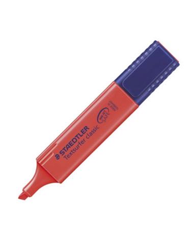 MARCADOR STAEDTLER FLUORESCENTE ROJO 364-2