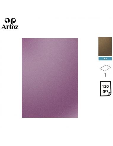 PAPEL ARTOZ KLONDIKE A4 120GR COBRE