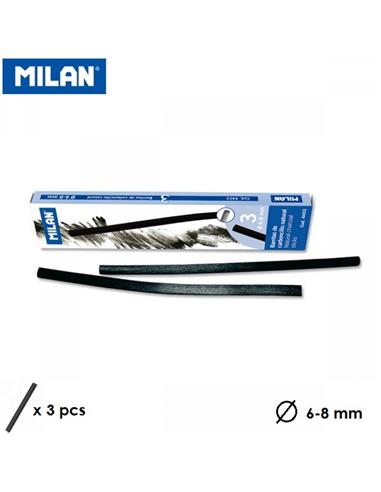 CARBONCILLO NATURAL MILAN 6-8mm 3ud