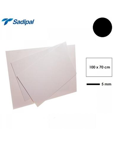 CARTON PLUMA MICHEL 70x100cm 5mm NEGRO