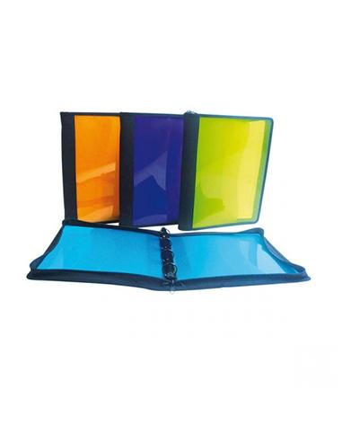 CARPETA PLASTICO 4 ANILLAS A4 FOLDERMATE 50569 25M