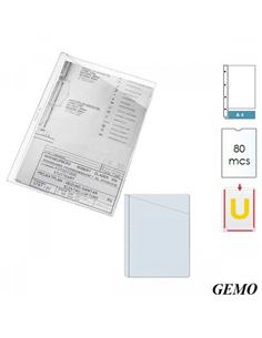 FUNDA PLANOS CON CORTE GEMO A4 4 TALADROS