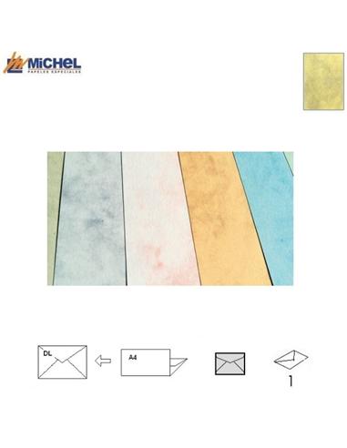SOBRE MICHEL MARMOLEADO 110x220mm 90G BEIG