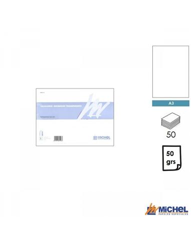 PAPEL CROQUIS MICHEL MATE A3 50gr 50U 1102