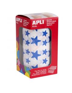 GOMETS ADHESIVO APLI ESTRELLA 12,5-19,5mm AZUL