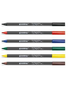 ROTULADOR EDDING 4200 PINCEL PORCELANA 6 COLORES 2