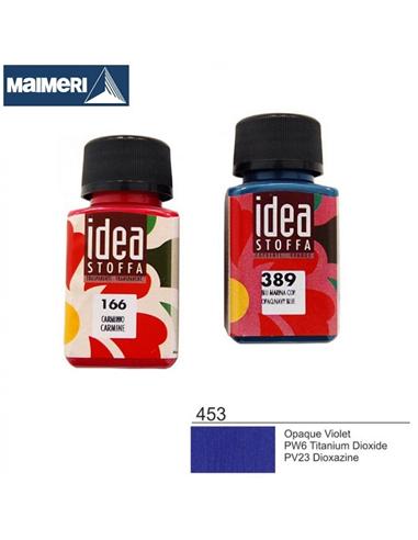 PINTURA TEXTIL IDEA 453 60ml VIOLETA OPACO