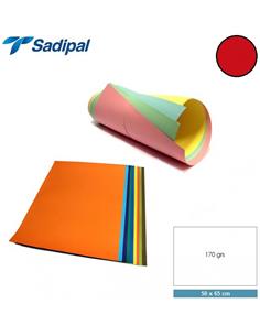 CARTULINA SADIPAL 50x65 cm 170g CEREZA