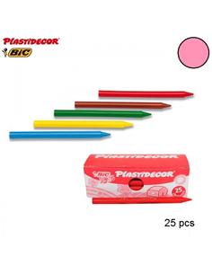 CERA PLASTIDECOR KIDS 25ud ROSA