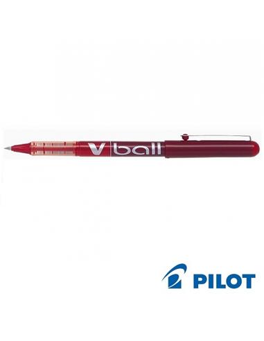 BOLIGRAFO PILOT V-BALL 0.5mm ROJO