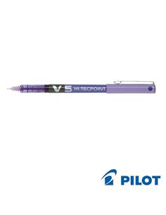 BOLIGRAFO PILOT V-5 0.5mm LILA