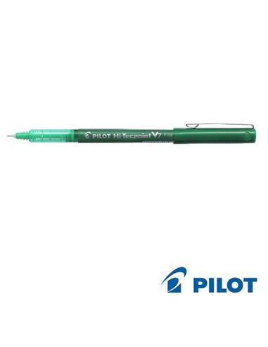 BOLIGRAFO PILOT V-7 0.7mm VERDE