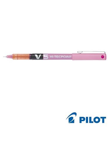 BOLIGRAFO PILOT V-5 0.5mm ROSA