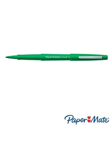 ROTULADOR PAPER MATE NYLON FLAIR VERDE