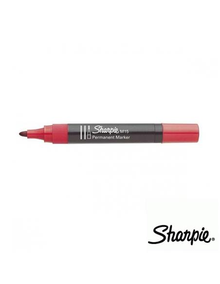 ROTULADOR SHARPIE M15 1.7mm ROJO