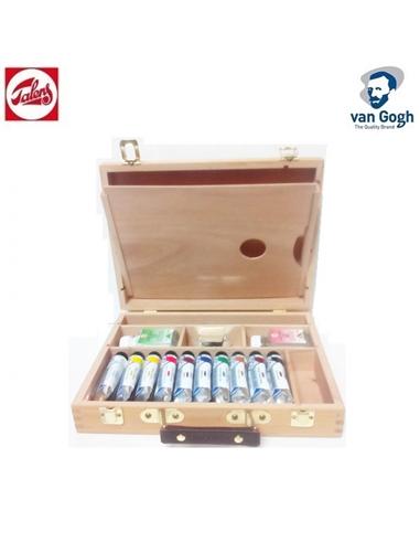 SET PINTURA MALETIN VAN GOGH ACRILICO 10x40ml