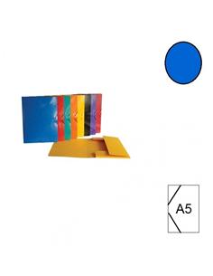 CARPETA CARTON GOMILLA SENFORT 2631 A5 AZUL