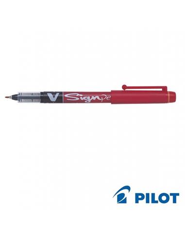 ROTULADOR PILOT SIGN PEN ROJO