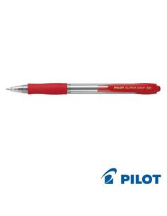 BOLIGRAFO PILOT BPGP SUPER GRIP 1.0mm ROJO