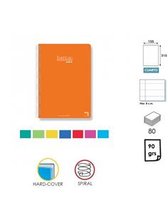 LIBRETA ESPIRAL PACSA INSTITUT TC 1 RAYA 80H
