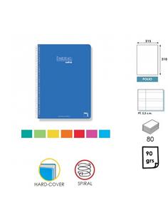 LIBRETA ESPIRAL PACSA INSTITUT TF 2 RAYAS 2,5mm
