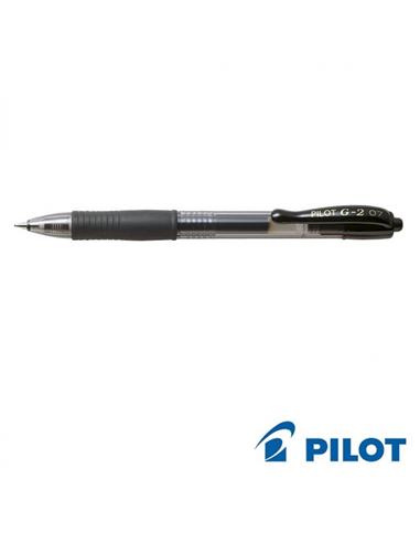 BOLIGRAFO PILOT G-2 0.7mm NEGRO