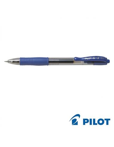 BOLIGRAFO PILOT G-2 0.7mm AZUL