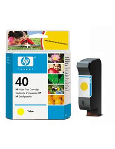 CARTUCHO HP-Nº40 51640Y D.650C/1200C AMARILL